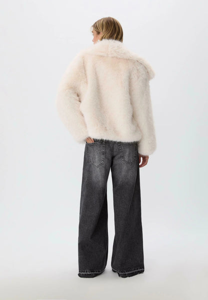 Manteau Femme en Fausse Fourrure | Doux et Luxueux au Toucher