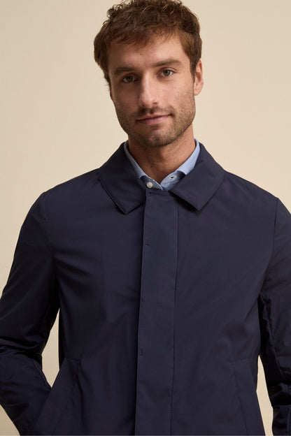 Trench Homme Bleu Marine | Style Classique & Moderne