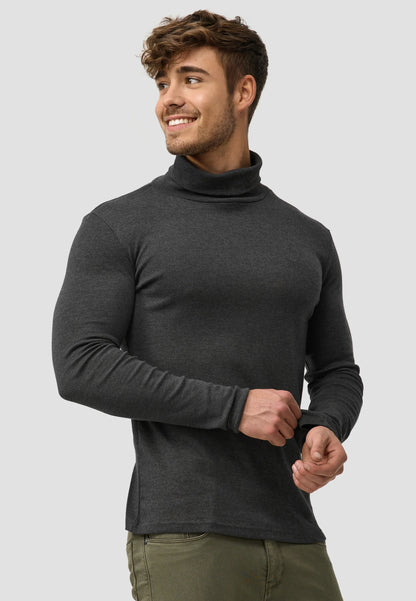 Pull à Col Roulé Homme – Style Minimal et Moderne