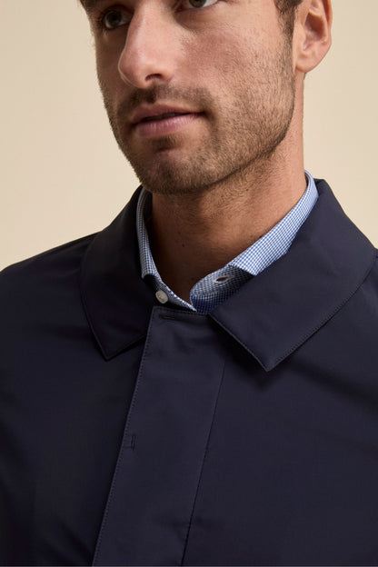 Trench Homme Bleu Marine | Style Classique & Moderne