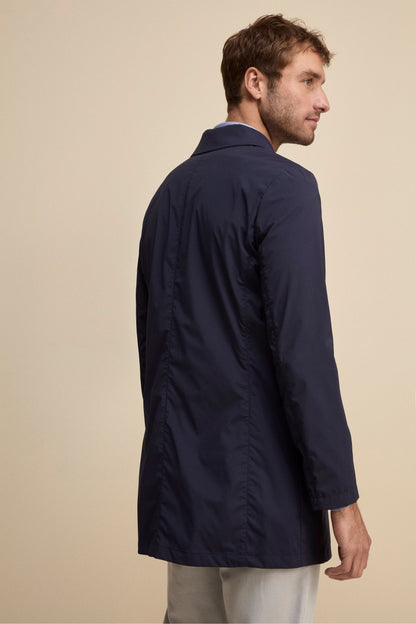 Trench Homme Bleu Marine | Style Classique & Moderne