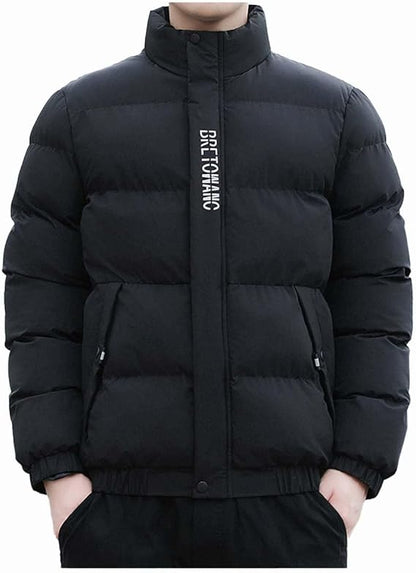 Veste Homme | Col Montant et Tissu Résistant au Vent