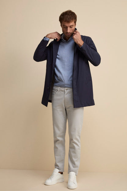 Trench Homme Bleu Marine | Style Classique & Moderne