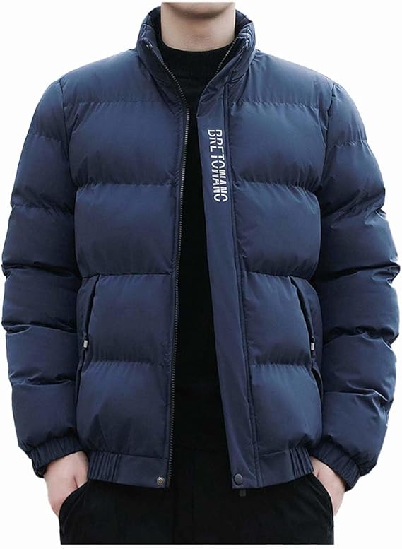 Veste Homme | Col Montant et Tissu Résistant au Vent