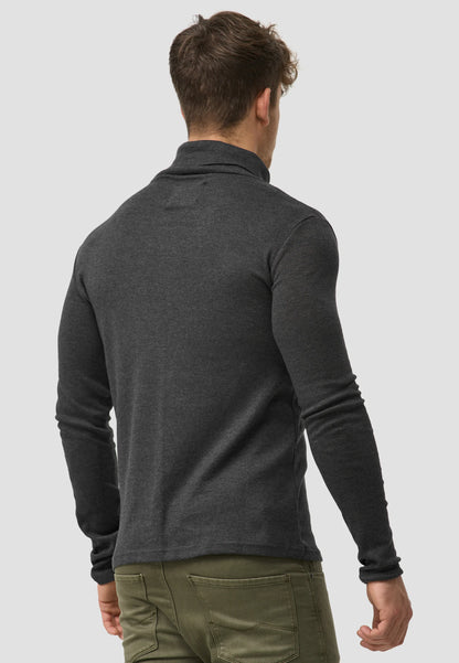 Pull à Col Roulé Homme – Style Minimal et Moderne