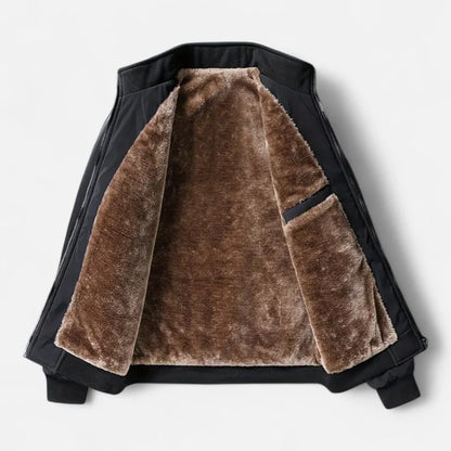Veste d’Hiver Homme | Doublure Polaire Chaude et Style Élégant pour Temps Froid