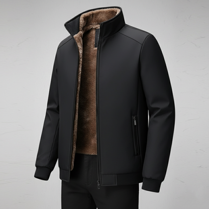Veste d’Hiver Homme | Doublure Polaire Chaude et Style Élégant pour Temps Froid