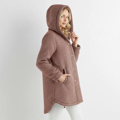 Manteau d’Hiver à Capuche pour Femme | Chaud et Élégant