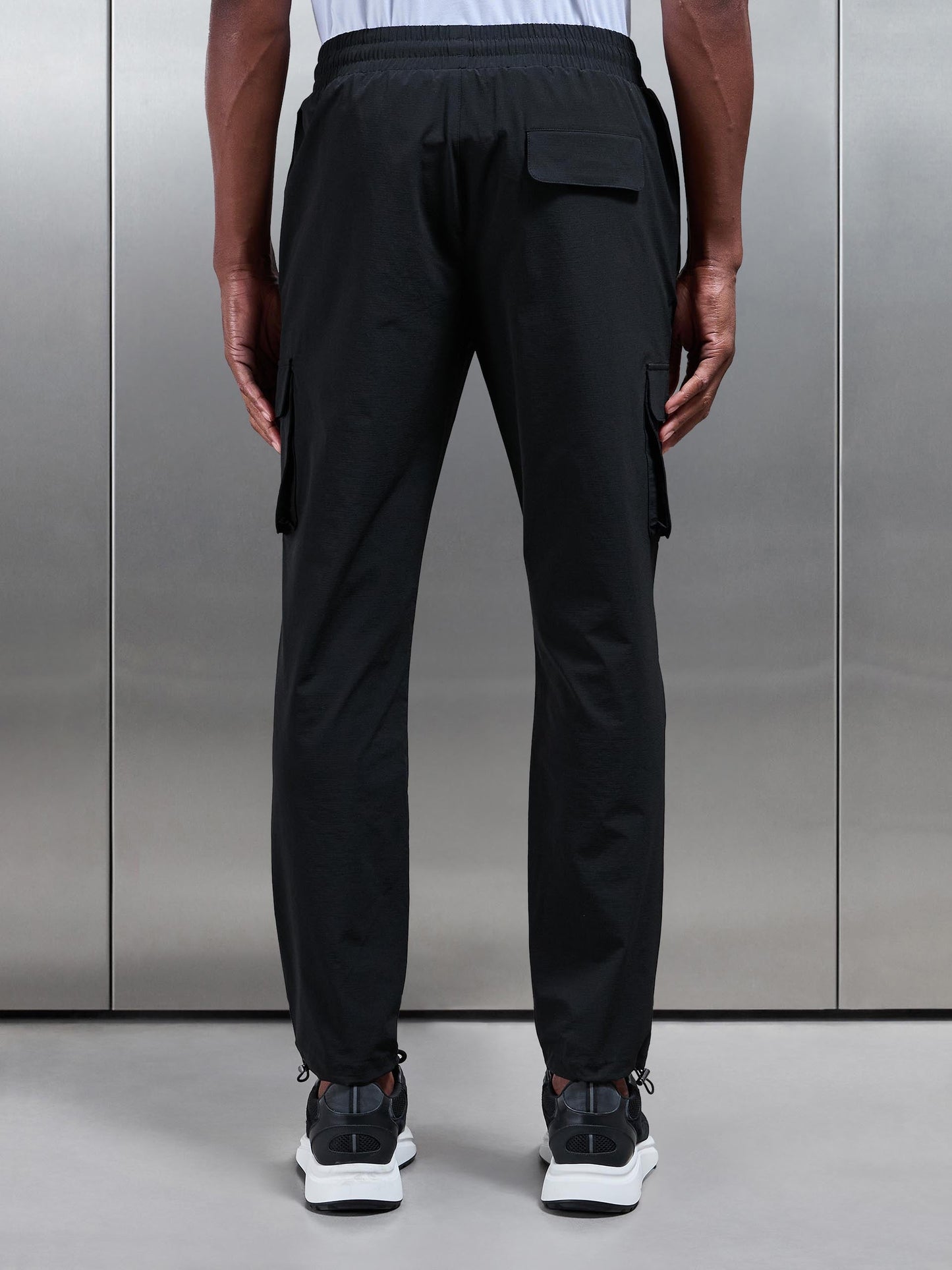 Pantalon Cargo Utilitaire Noir - Style Urbain et Fonctionnel