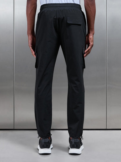 Pantalon Cargo Utilitaire Noir - Style Urbain et Fonctionnel