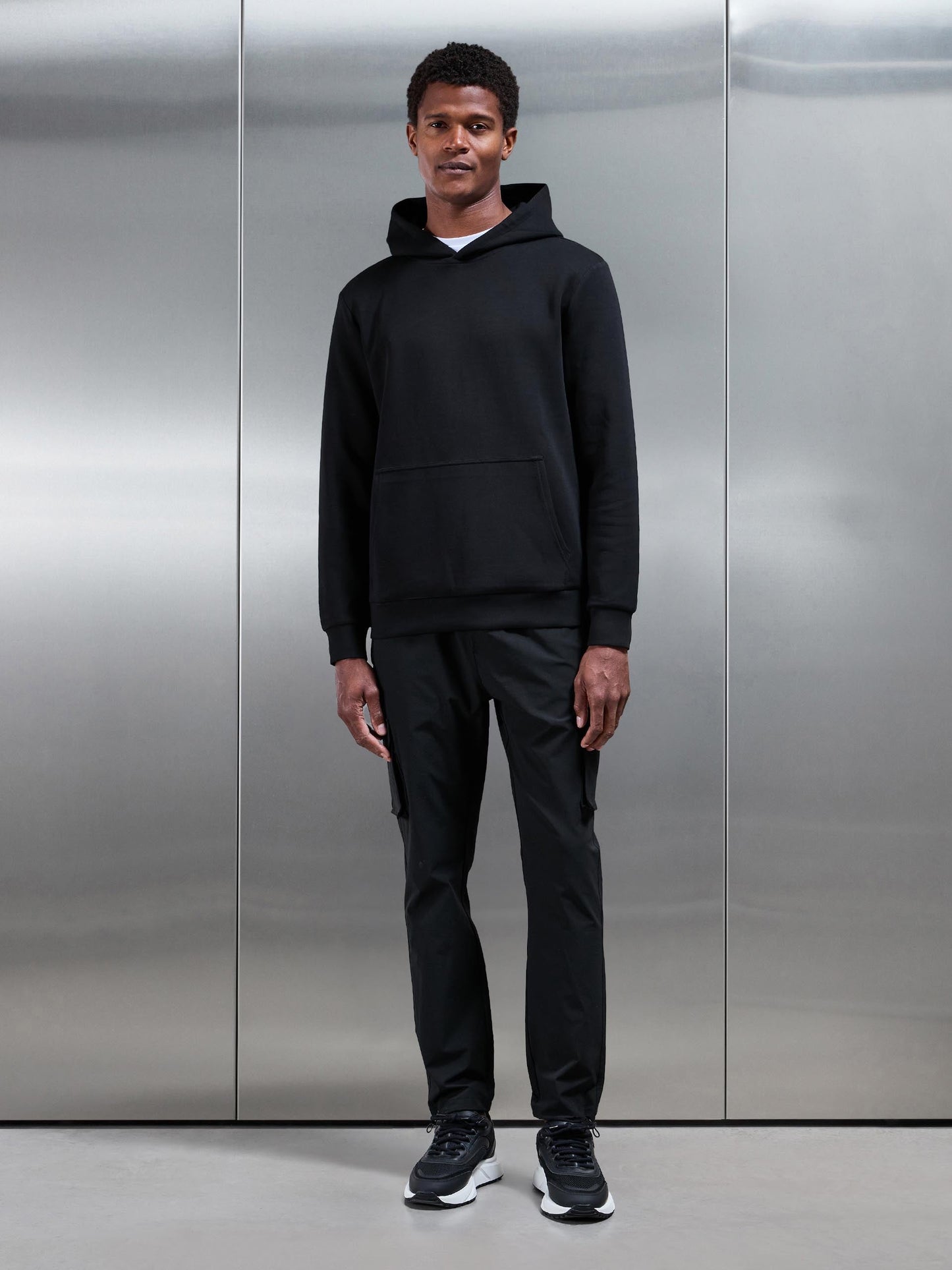 Pantalon Cargo Utilitaire Noir - Style Urbain et Fonctionnel