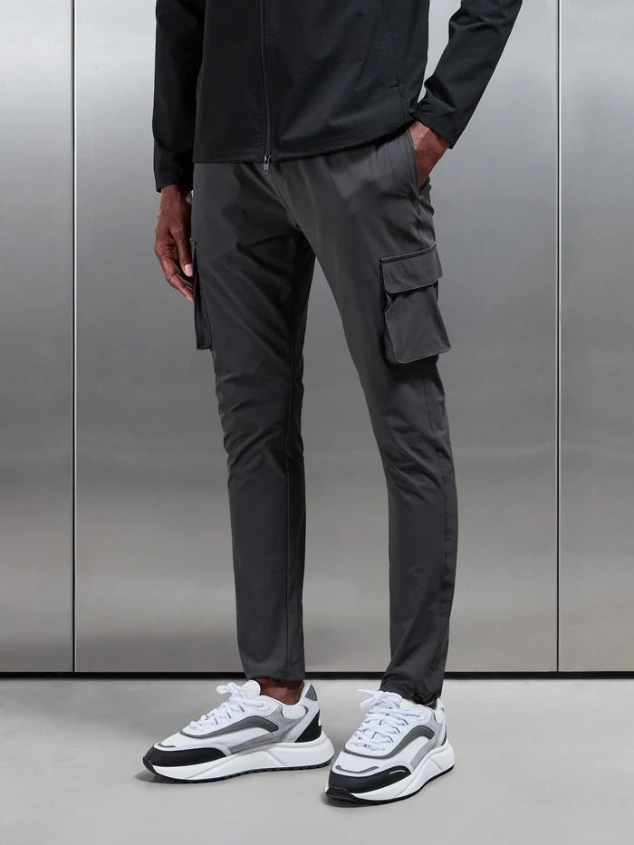 Pantalon Cargo Utilitaire Noir - Style Urbain et Fonctionnel