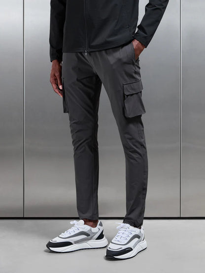 Pantalon Cargo Utilitaire Noir - Style Urbain et Fonctionnel