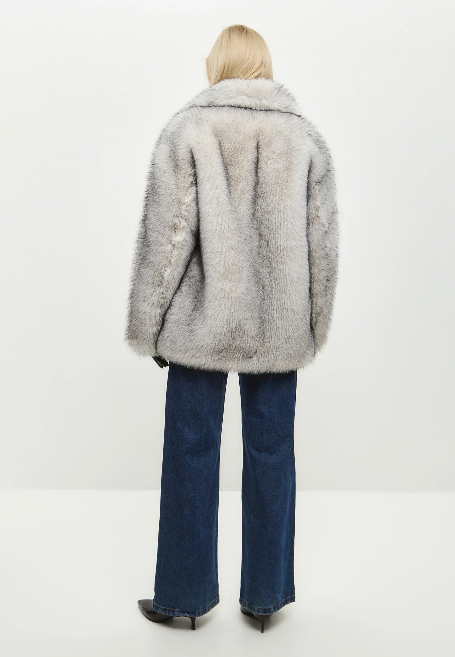 Manteau Femme en Fausse Fourrure | Style Hivernal Luxe avec Ceinture