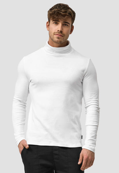 Pull à Col Roulé Homme – Style Minimal et Moderne