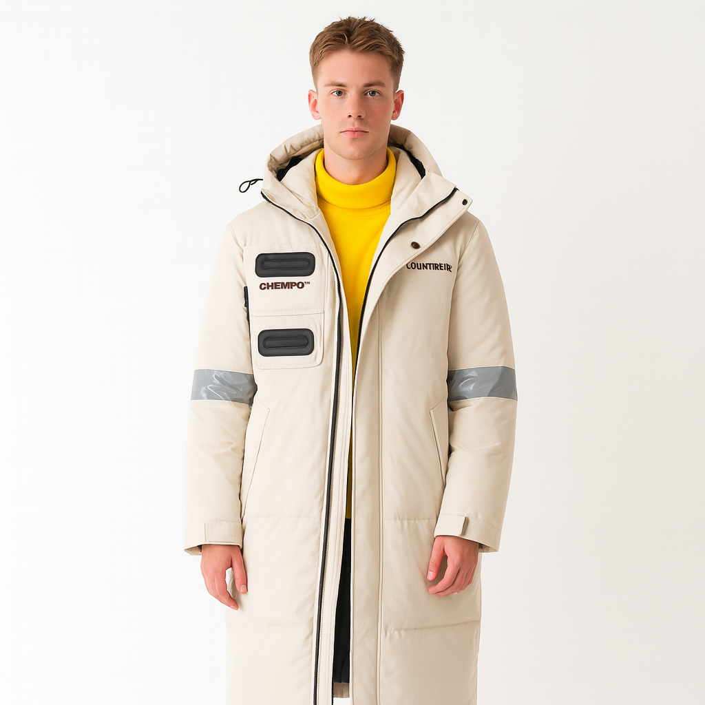 Parka Long d’Hiver pour Homme – Chaud et Élégant