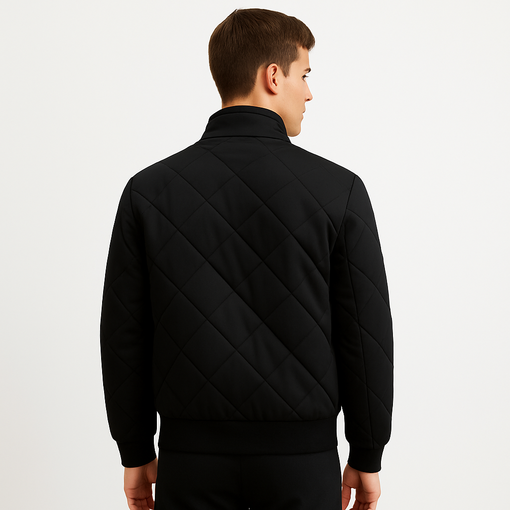 Blouson d’Hiver Homme – Matelassé & Élégant