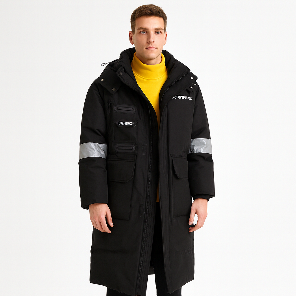 Parka Long d’Hiver pour Homme – Chaud et Élégant