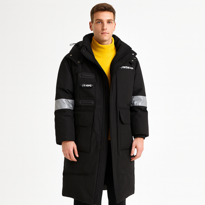 Parka Long d’Hiver pour Homme – Chaud et Élégant
