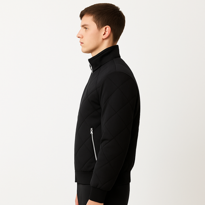 Blouson d’Hiver Homme – Matelassé & Élégant
