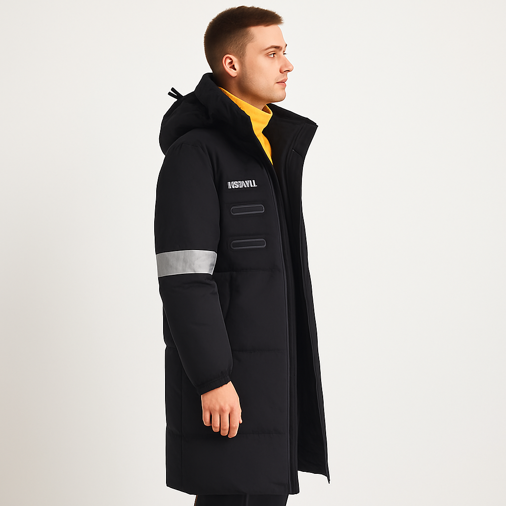 Parka Long d’Hiver pour Homme – Chaud et Élégant