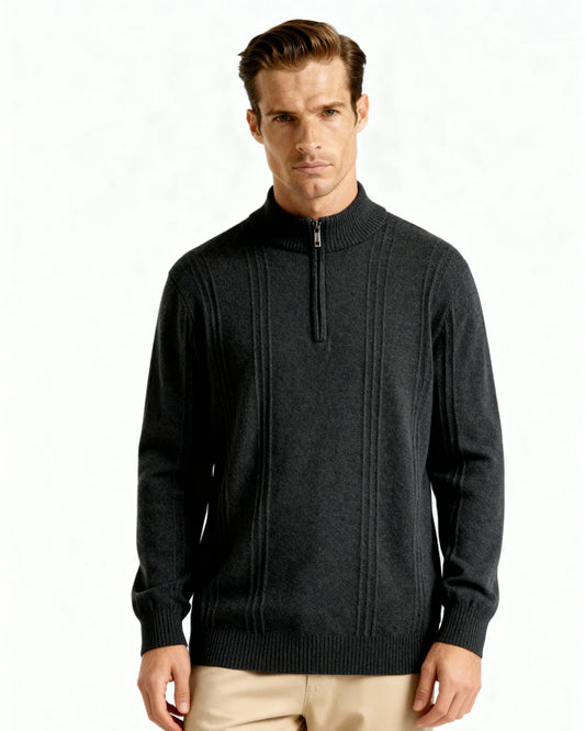 Pull 100% Cachemire Homme - Luxe et Confort d’Hiver